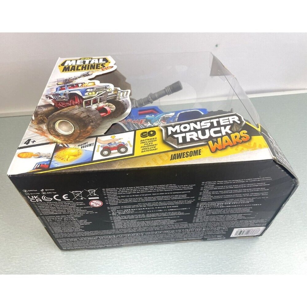 Zuru Metal Machines Monster Truck Wars Jawesome New - Picture 13 of 14